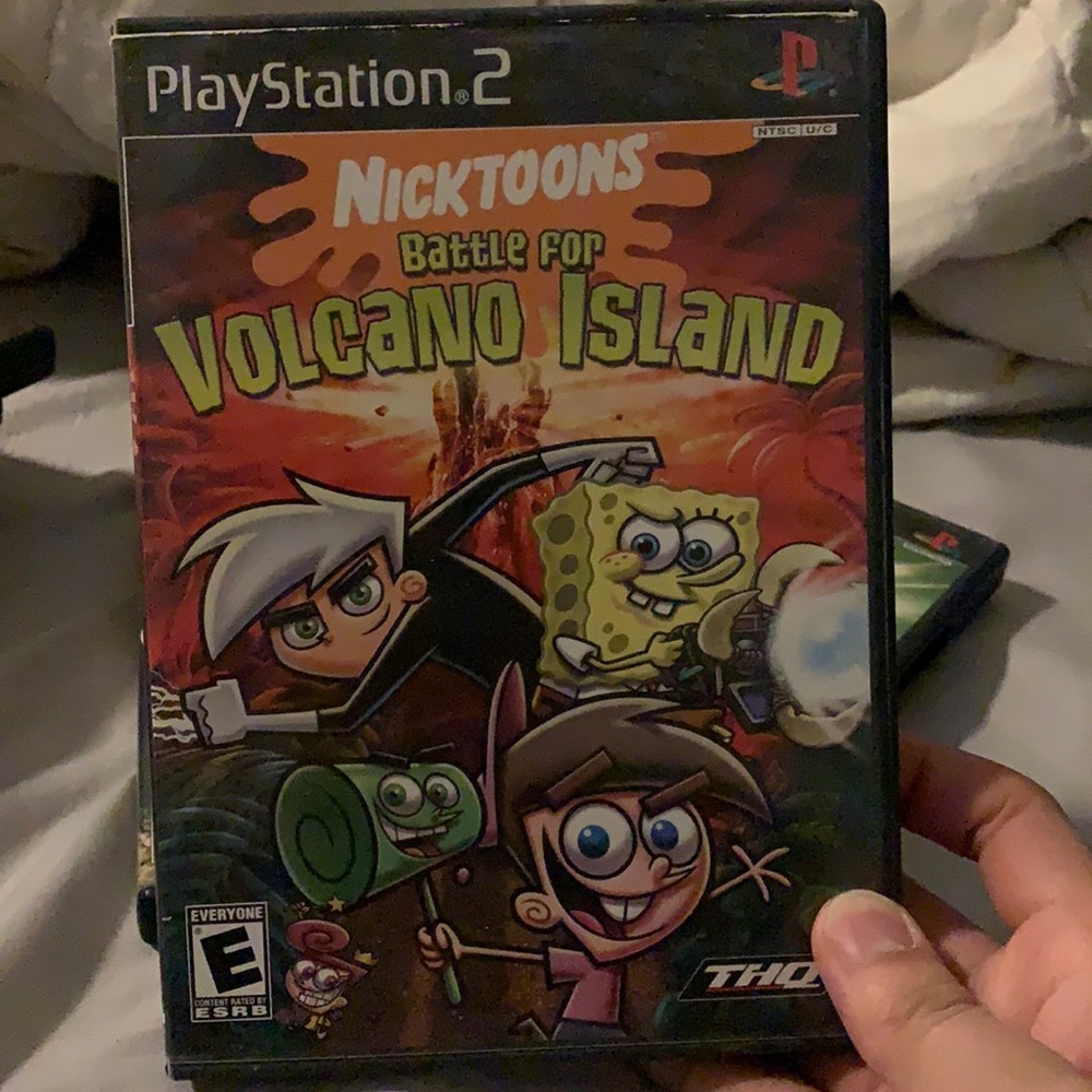 ps2 game volcano nicktoon